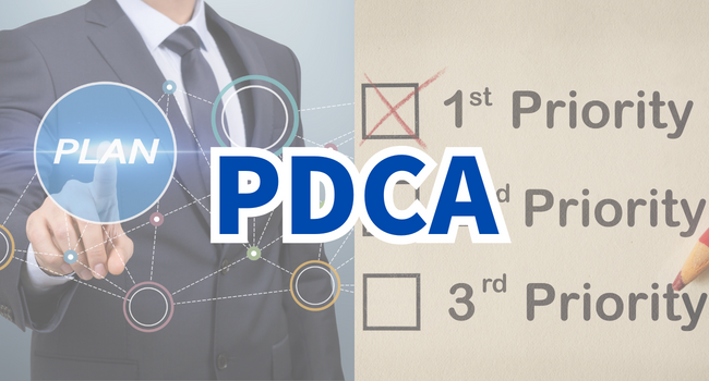 「PDCA」においての「P」の意味
