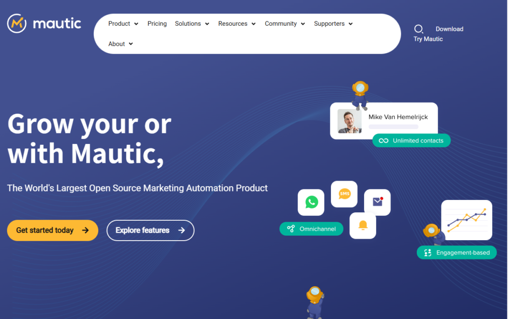 マウティック公式サイト