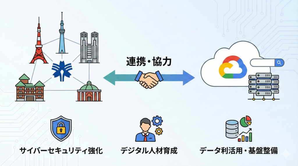 東京都とGoogleの協定内容から読み解くDXの要点