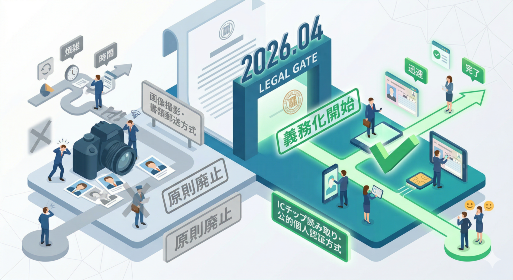 2026年4月の法改正とは？本人確認の義務化が経営に与える影響