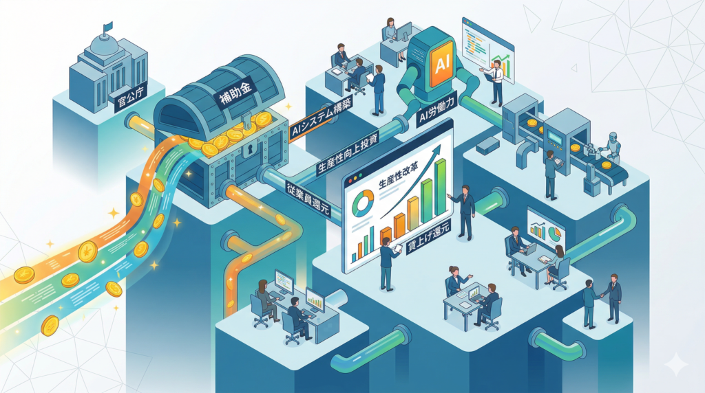 補助金を軍資金として使い倒す戦略