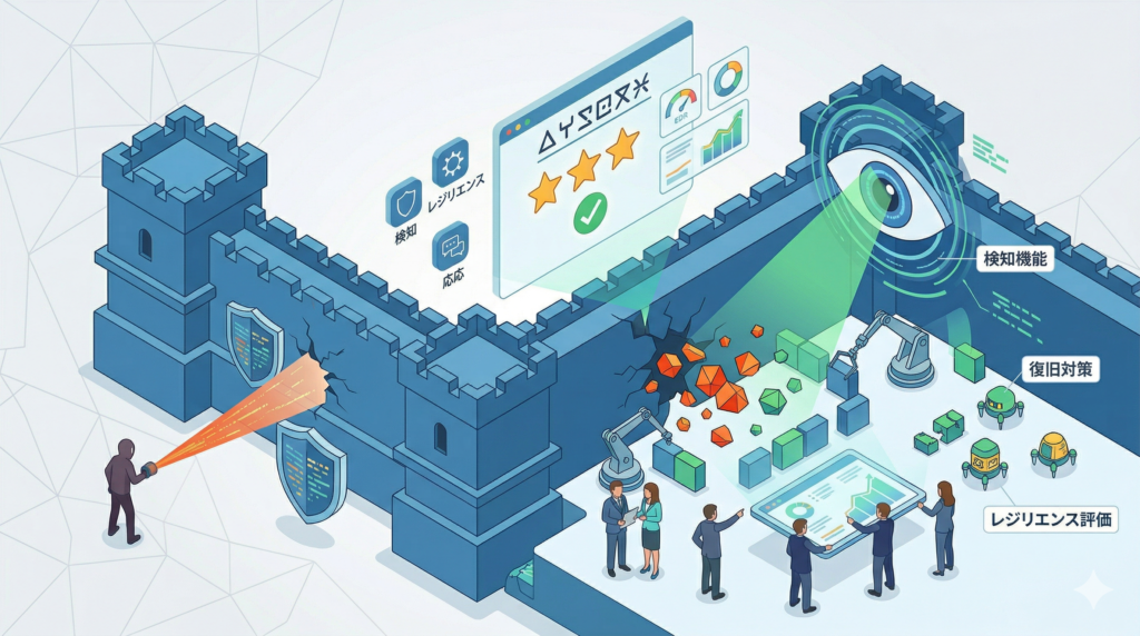 SCS評価制度の核心：もはや「侵入を防ぐ」だけでは不十分