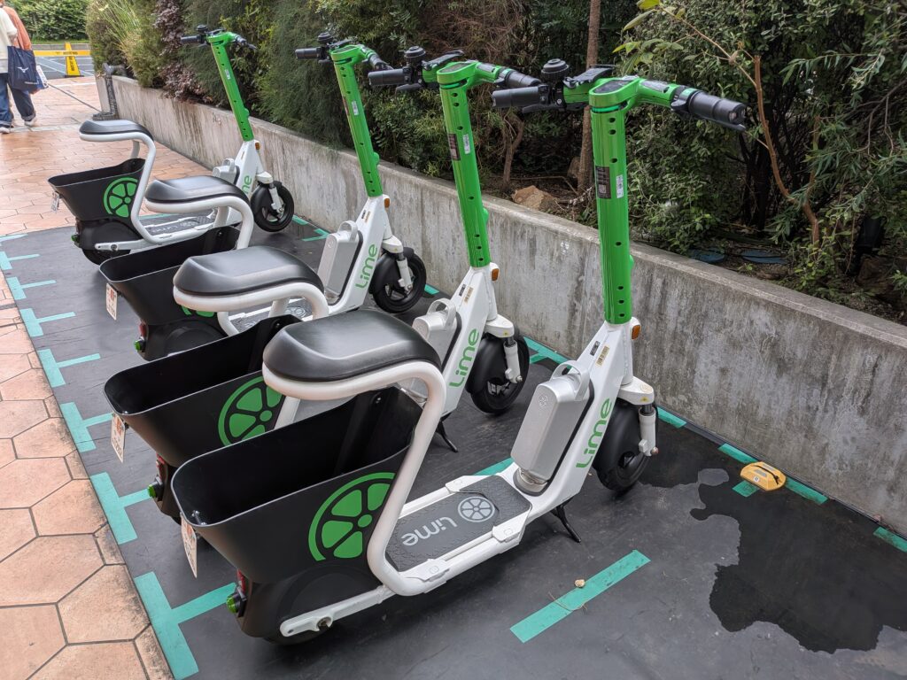 Limeマイクロモビリティ「ライド・グリーン」