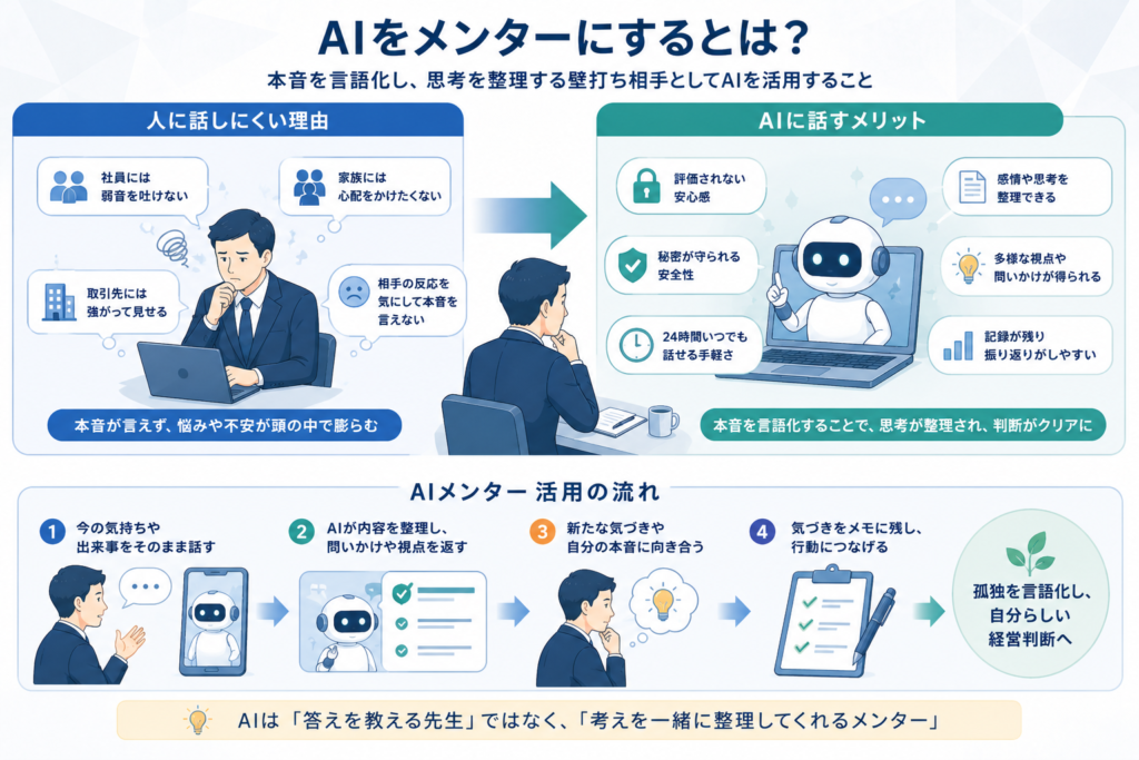 「AIをメンターにする」とはどういうことか