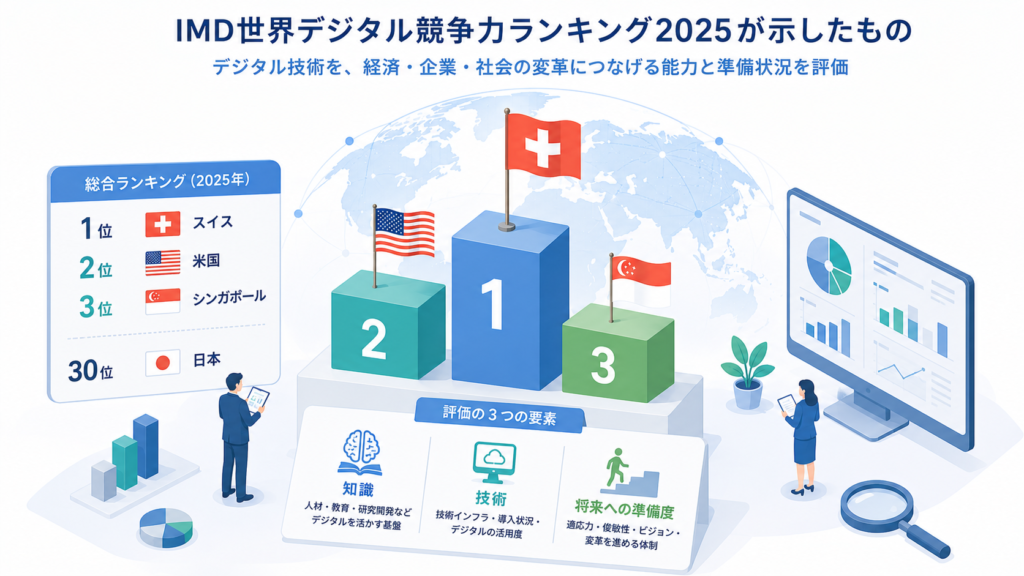 IMD世界デジタル競争力ランキング2025が示したもの