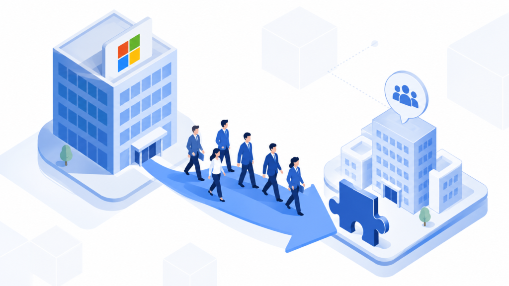 Microsoft Frontier Companyとは：「4,000億円」と「6,000人」が意味するもの