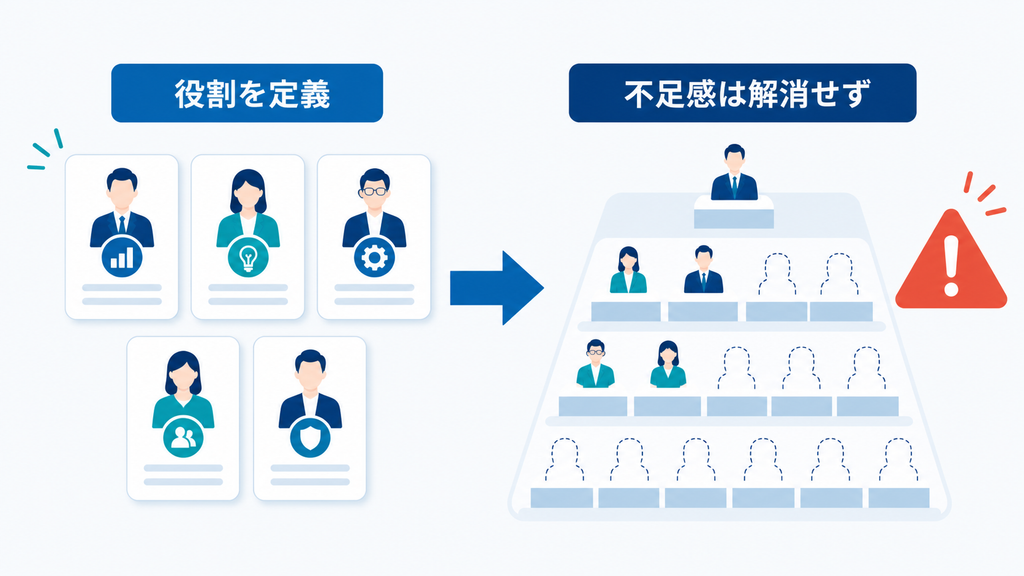 DX人材の役割を定義しても組織の空席が埋まらず、不足感が解消しない逆説