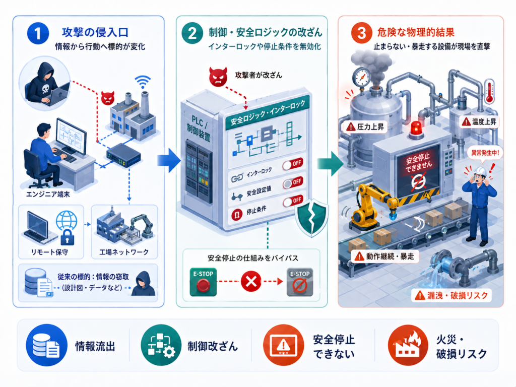 攻撃対象は情報から「物理挙動」へ:安全ロジックの盲点